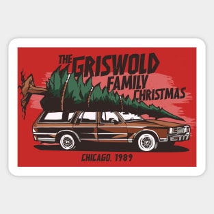 The Griswold Family Christmas Tree // Funny Christmas Graphic Sticker